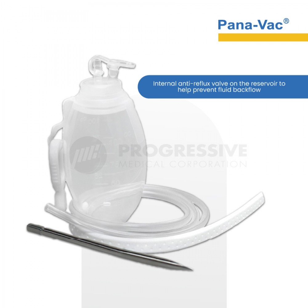 Pana-Vac Closed-System Wound Suction 100ml