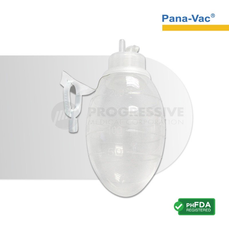 Pana-Vac Closed-System Wound Suction 200ml
