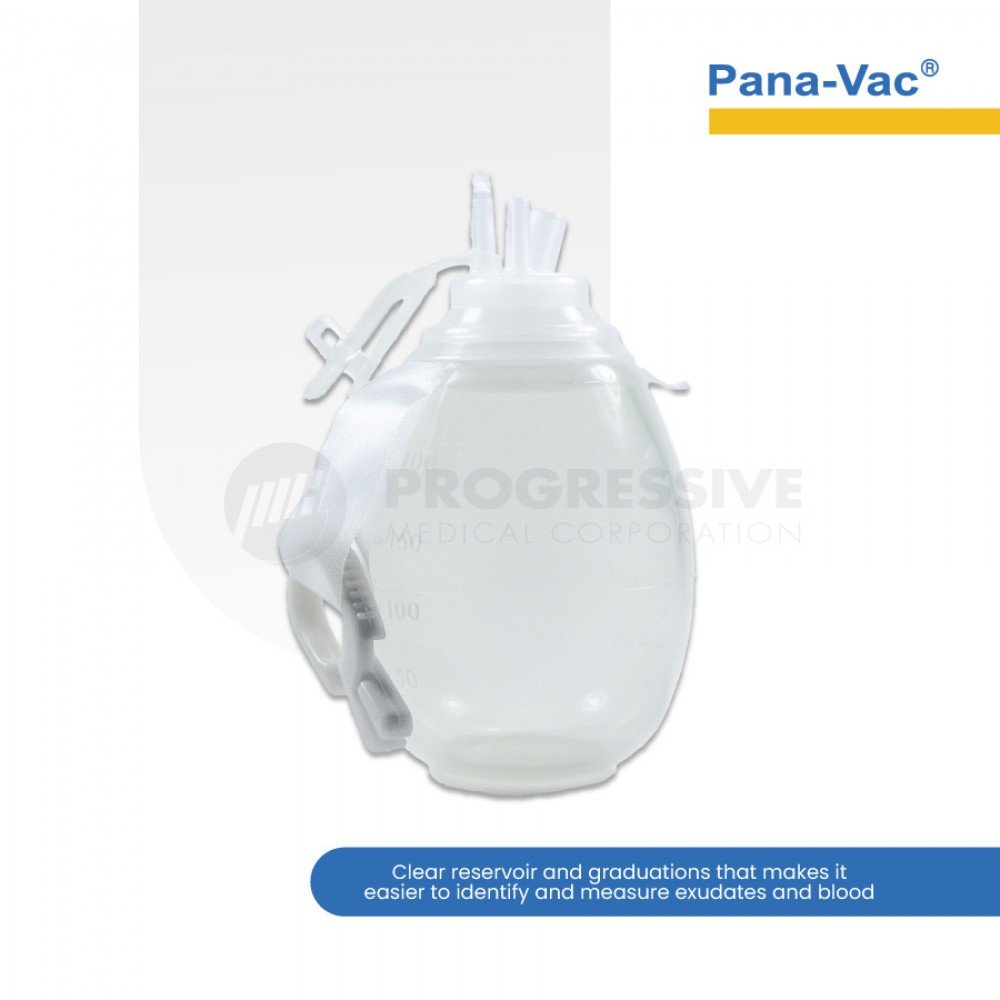 Pana-Vac Closed-System Wound Suction 200ml Pana-Vac Closed-System Wound Suction 200ml