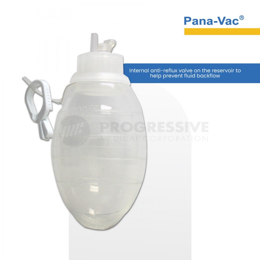 Pana-Vac Closed-System Wound Suction 200ml Pana-Vac Closed-System Wound Suction 200ml