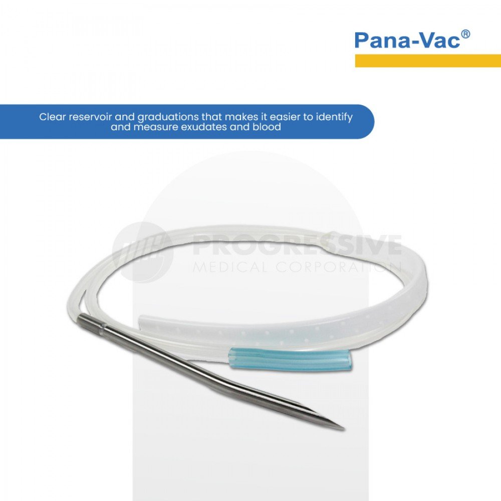 Pana-Vac Closed-System Wound Suction 400ml w/ Trocar