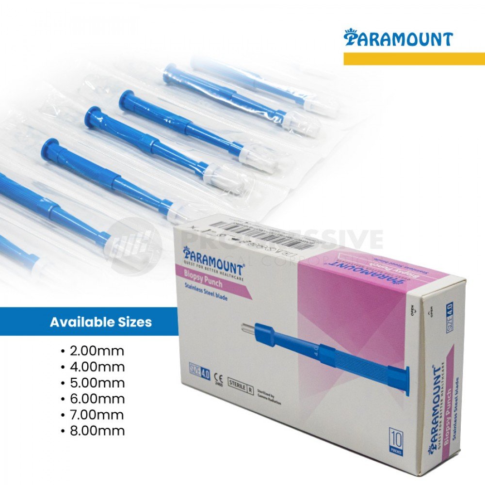 Paramount Biopsy Punch (Sold by box of 10s)