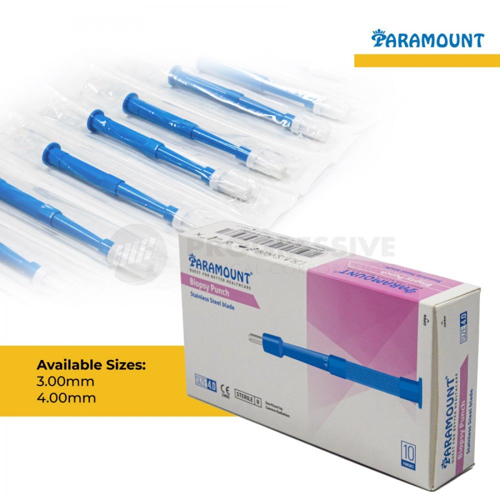 Paramount Biopsy Punch (Sold by box of 10s)