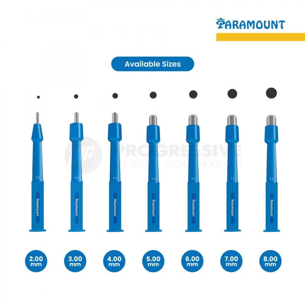 Paramount Biopsy Punch (Sold by box of 10s)