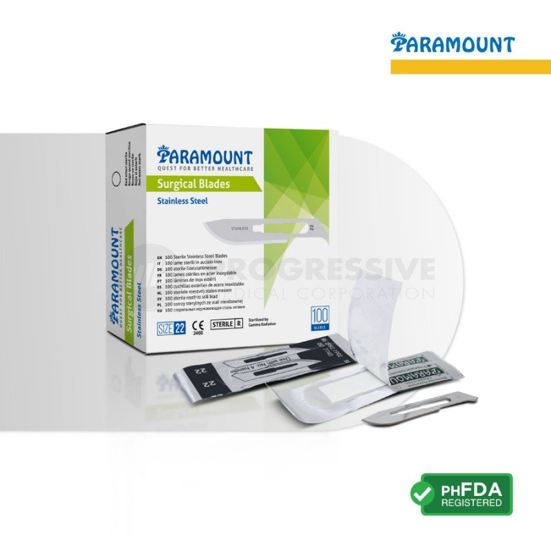 Paramount Sterile Surgical Blade (sold by box of 100s)