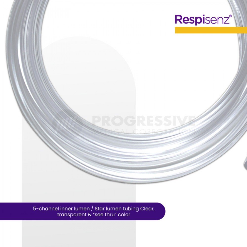Respisenz Oxygen Tubing 2.1m 7ft Respisenz Oxygen Tubing 2.1m 7ft