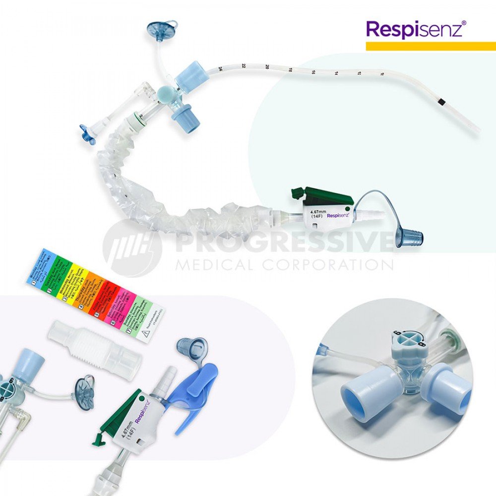 Respisenz Closed Suction Catheter System Fr14 (Tracheostomy)