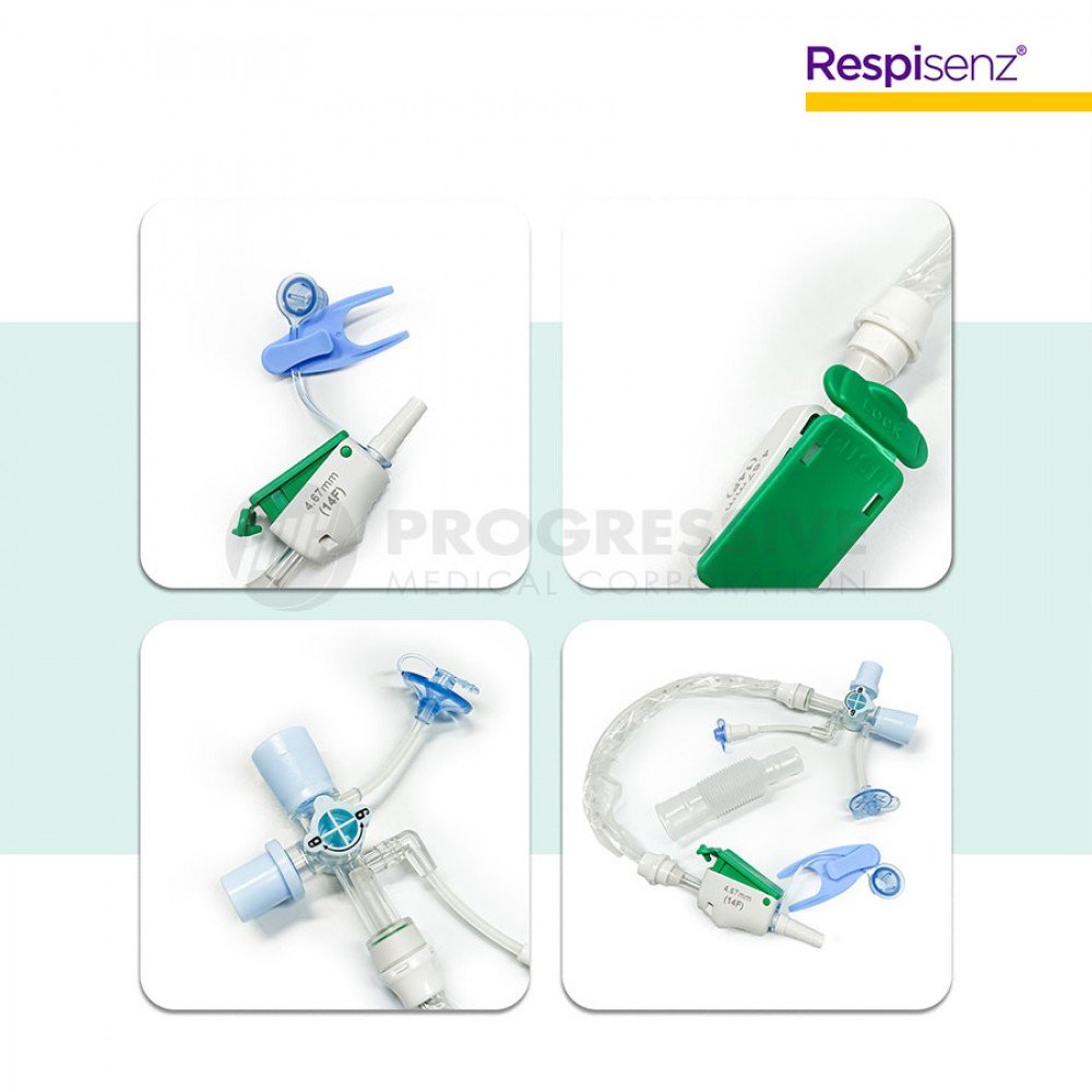 Respisenz Closed Suction Catheter System Fr14 (Tracheostomy)
