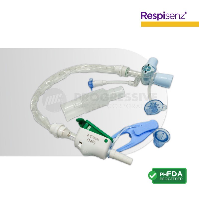 Respisenz Closed Suction Catheter System Fr14 (Tracheostomy)