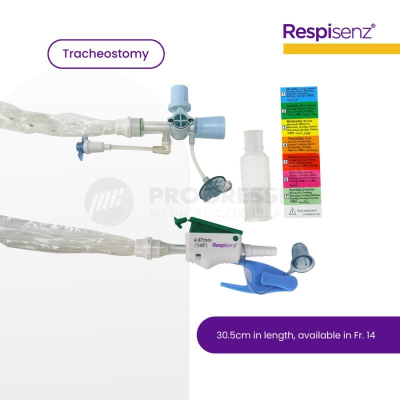 Respisenz Closed Suction Catheter System Fr14 (Tracheostomy)