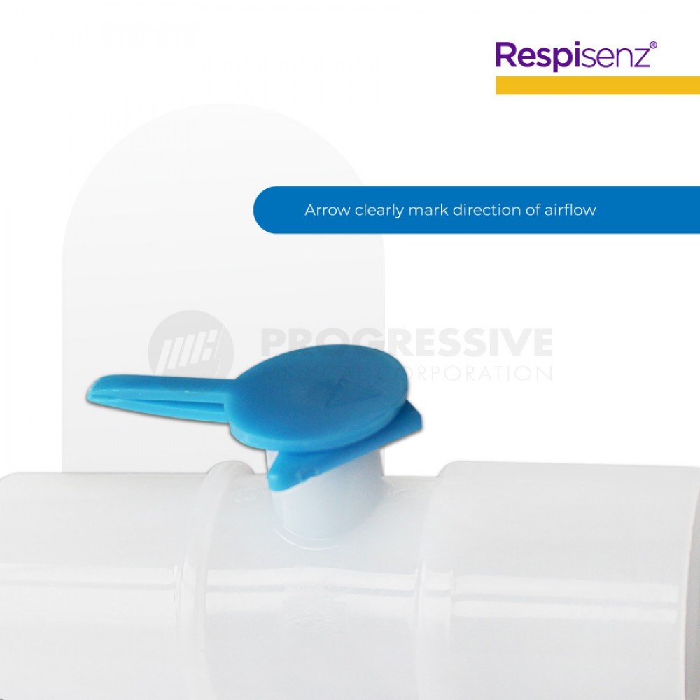 Respisenz Metered Dose Inhaler (MDI) Adaptor, Straight