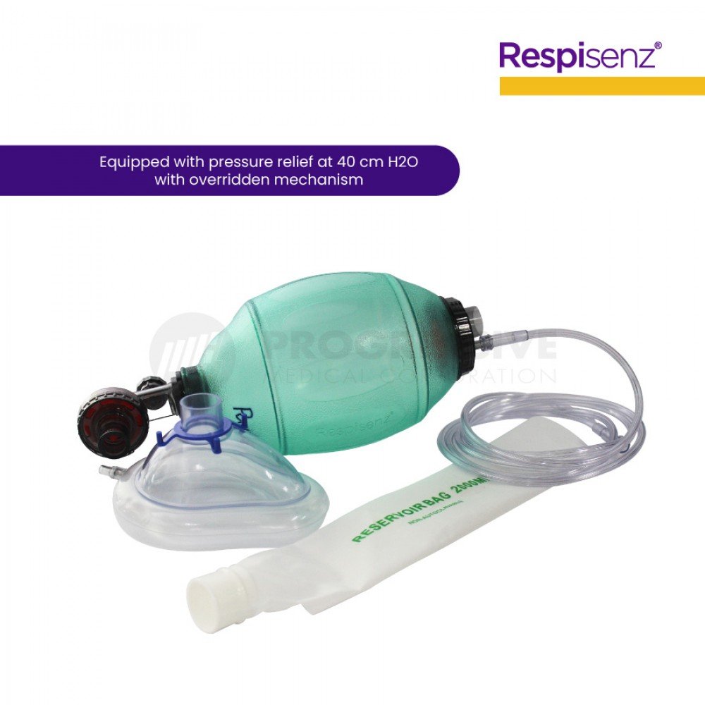 Respisenz Manual PVC Resuscitator, Adult