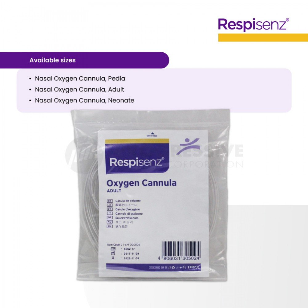 Respisenz Nasal Oxygen Cannula