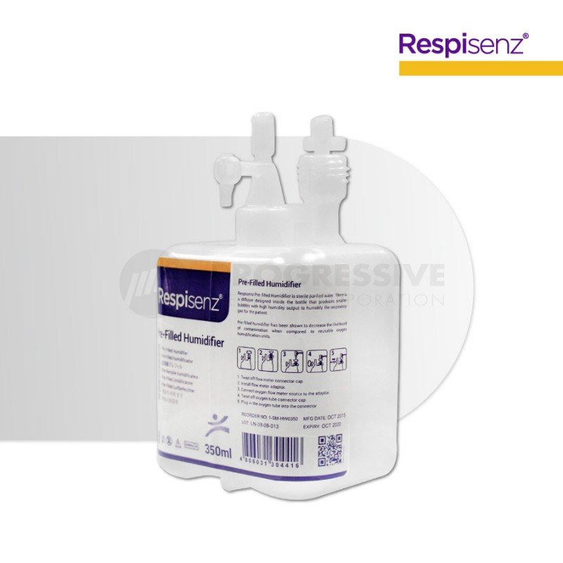 Respisenz Pre-filled Humidifier, 350ML