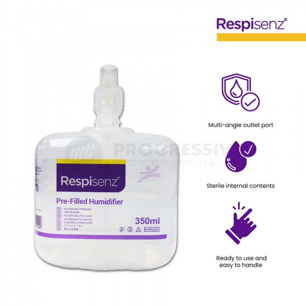 Respisenz Pre-filled Humidifier, 350ML