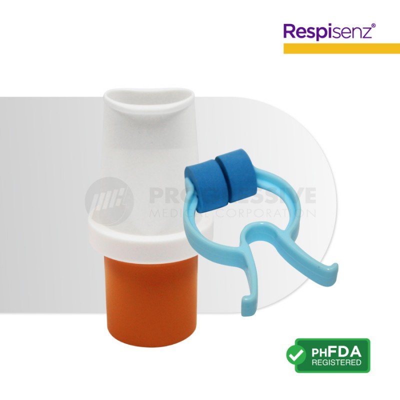 Respisenz Spirometer Filter with Nose Clip Respisenz Spirometer Filter with Nose Clip