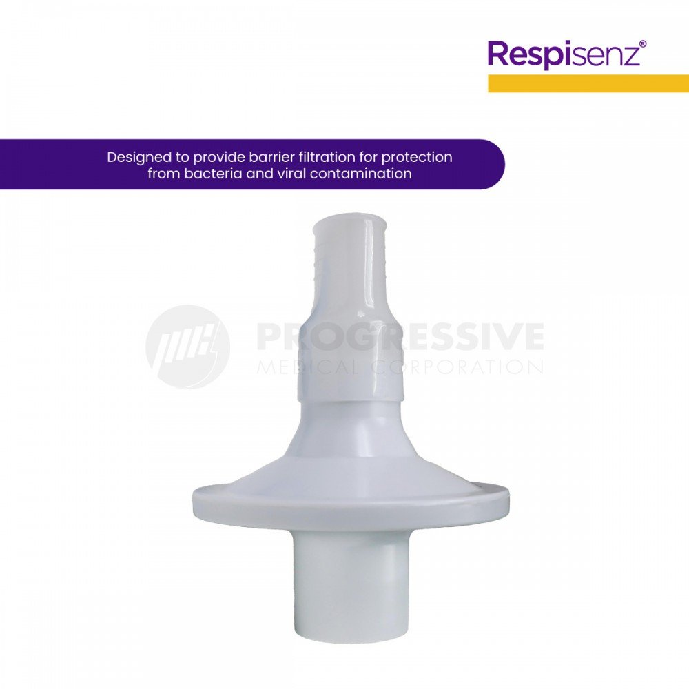 Respisenz Spirometry Filter with Nose Clip Respisenz Spirometry Filter with Nose Clip