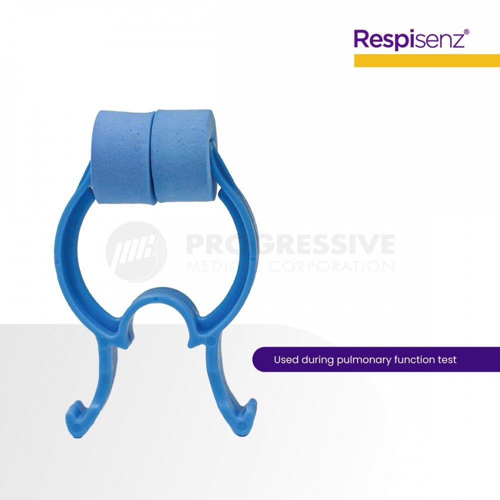 Respisenz Spirometry Filter with Nose Clip Respisenz Spirometry Filter with Nose Clip
