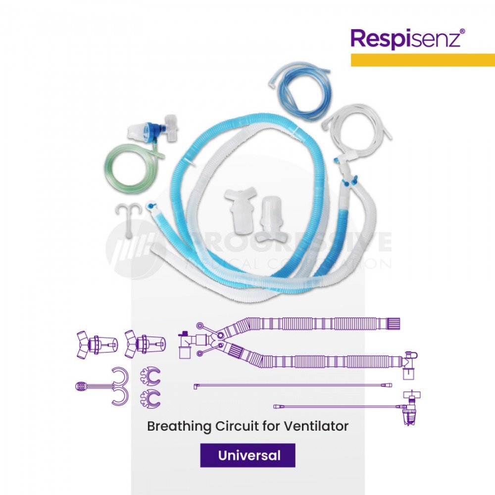 Respisenz Breathing Circuit for Ventilator