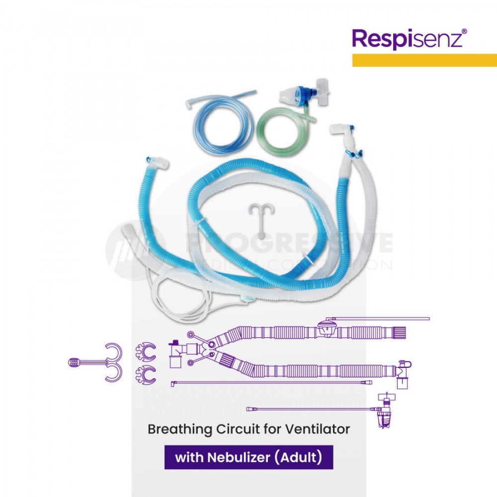 Respisenz Breathing Circuit for Ventilator