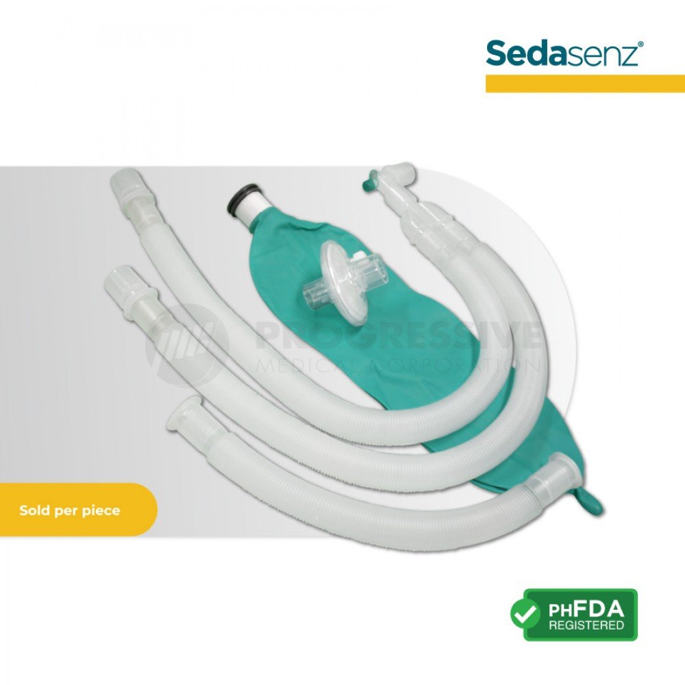 Sedasenz Anesthesia Breathing Circuit, 3 Limbs (Sold per piece)