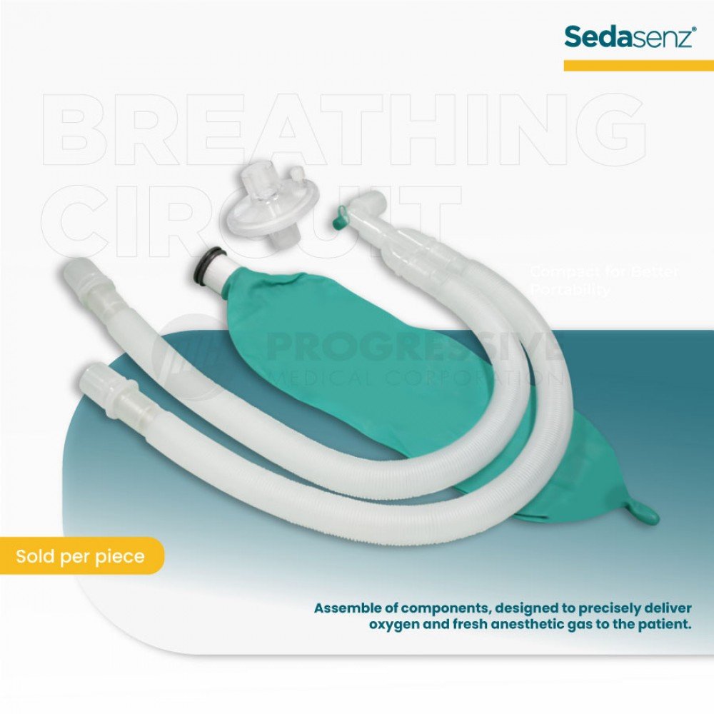 Sedasenz Anesthesia Breathing Circuit, 2 Limbs (Sold per piece)