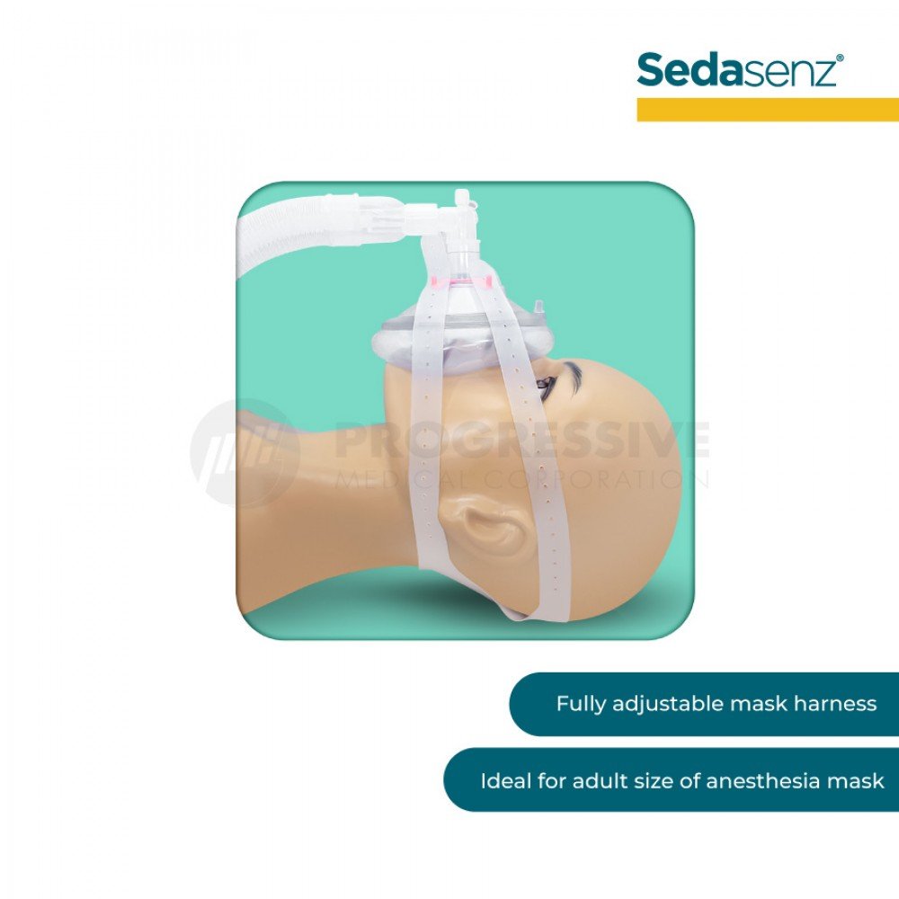 Sedasenz Silicone Head Strap for Anesthesia Mask (sold per piece)