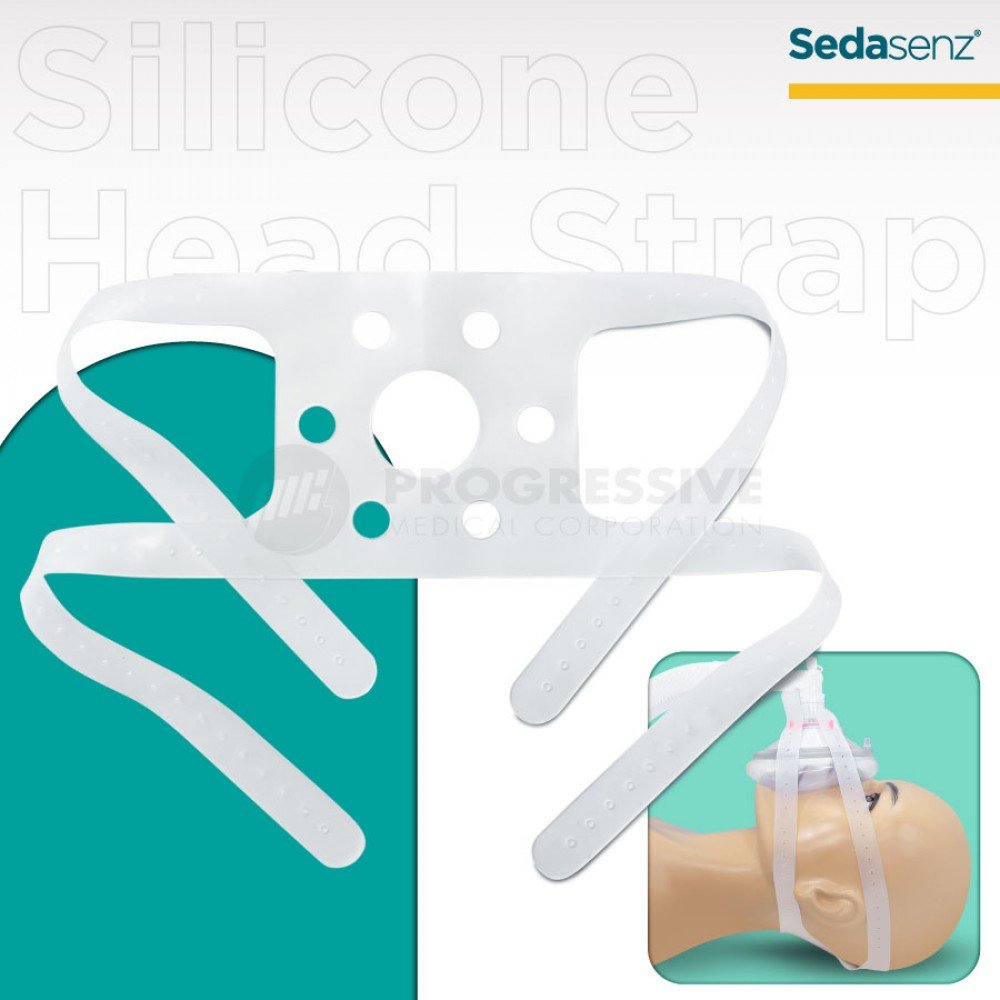 Sedasenz Silicone Head Strap for Anesthesia Mask