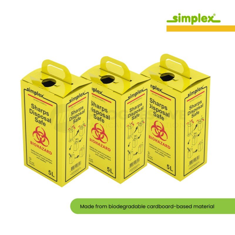 Simplex Sharps Disposal Safe Box