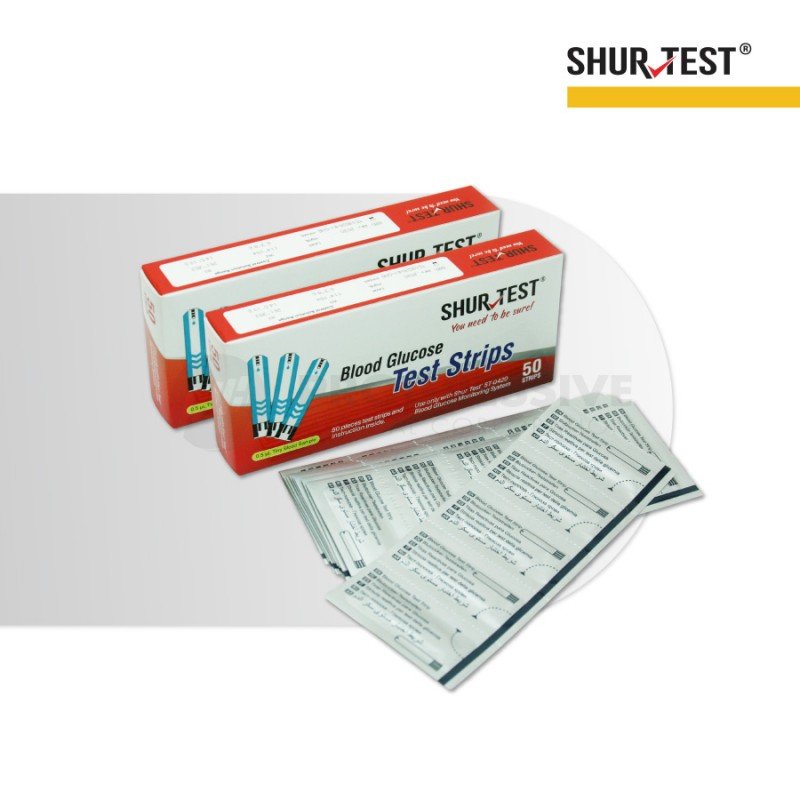 Shur-Test Blood Glucose Test Strip 