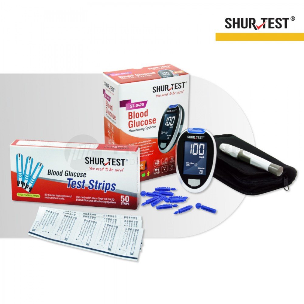 Shur-Test Blood Glucose Monitoring Kit