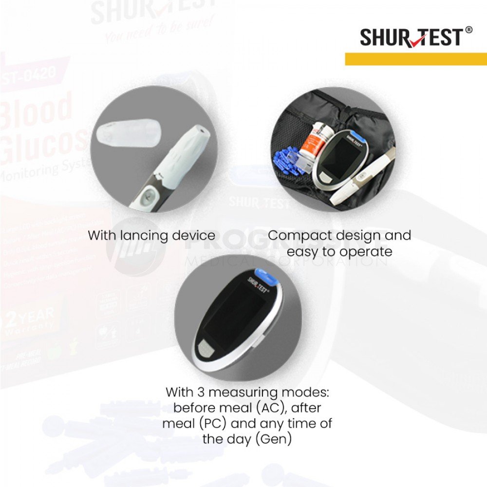 Shur-Test Blood Glucose Monitoring Kit