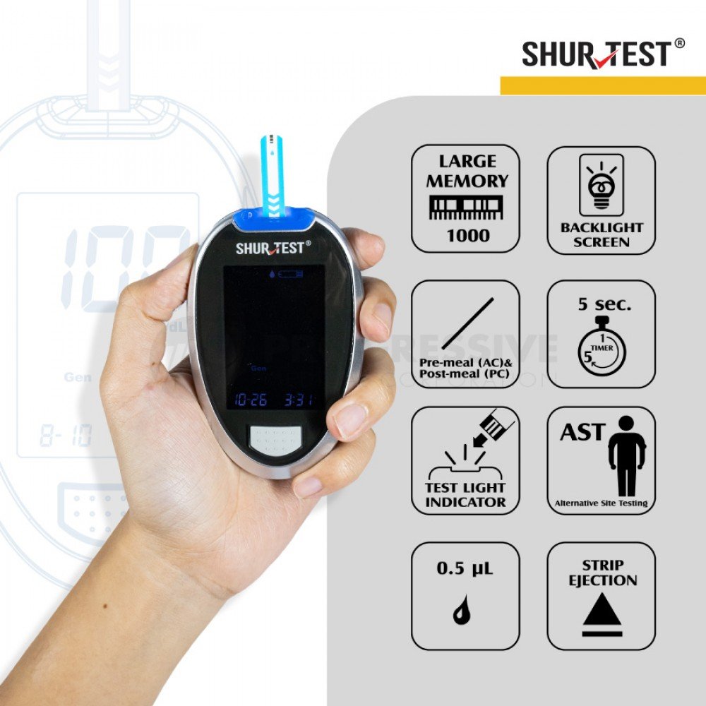 Shur-Test Blood Glucose Monitoring Kit
