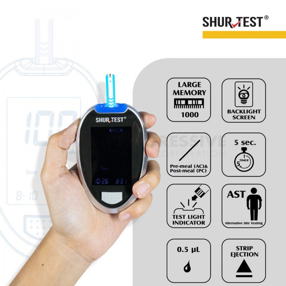 Shur-Test Blood Glucose Monitoring Kit