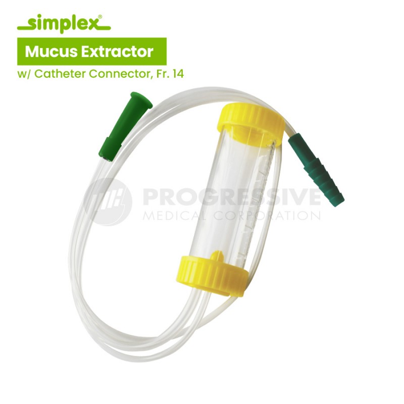 Simplex Mucus Extractor w/ Catheter Connector