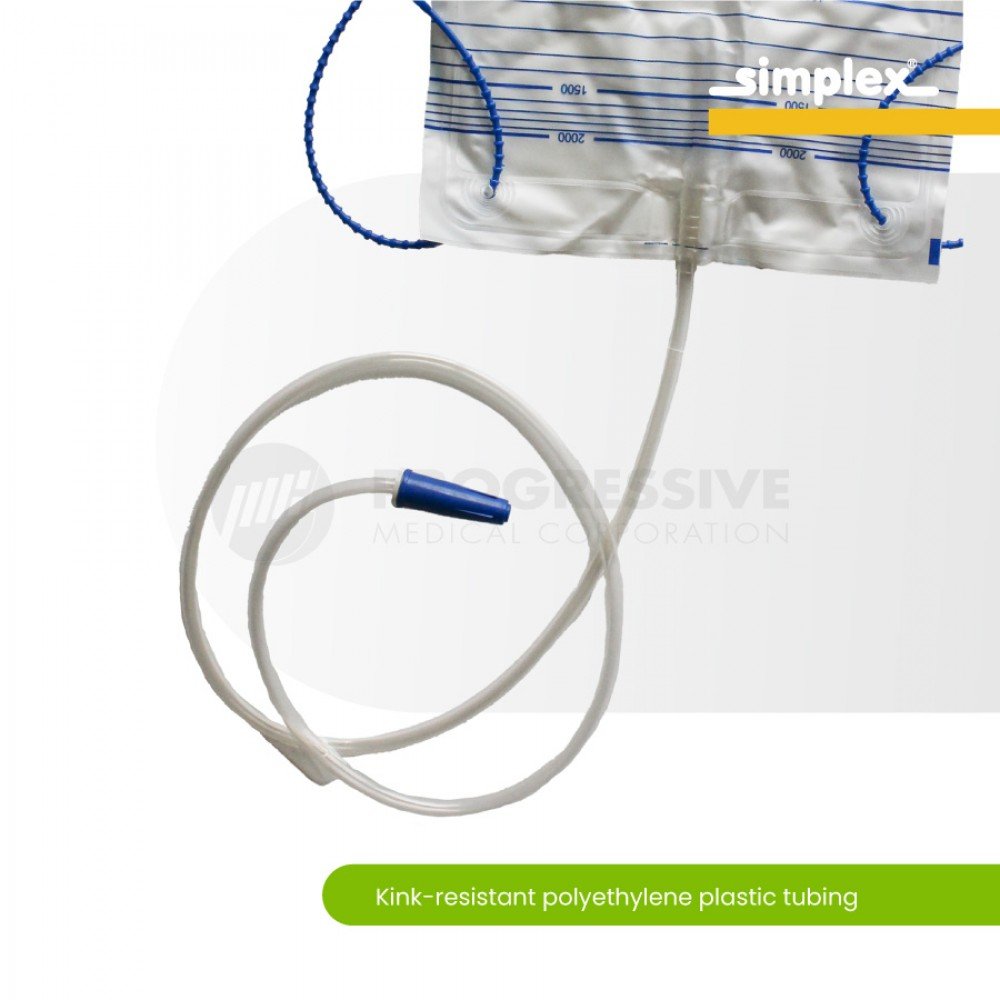 Simplex Bedside Urine Bag 2L (Sold per 10's)