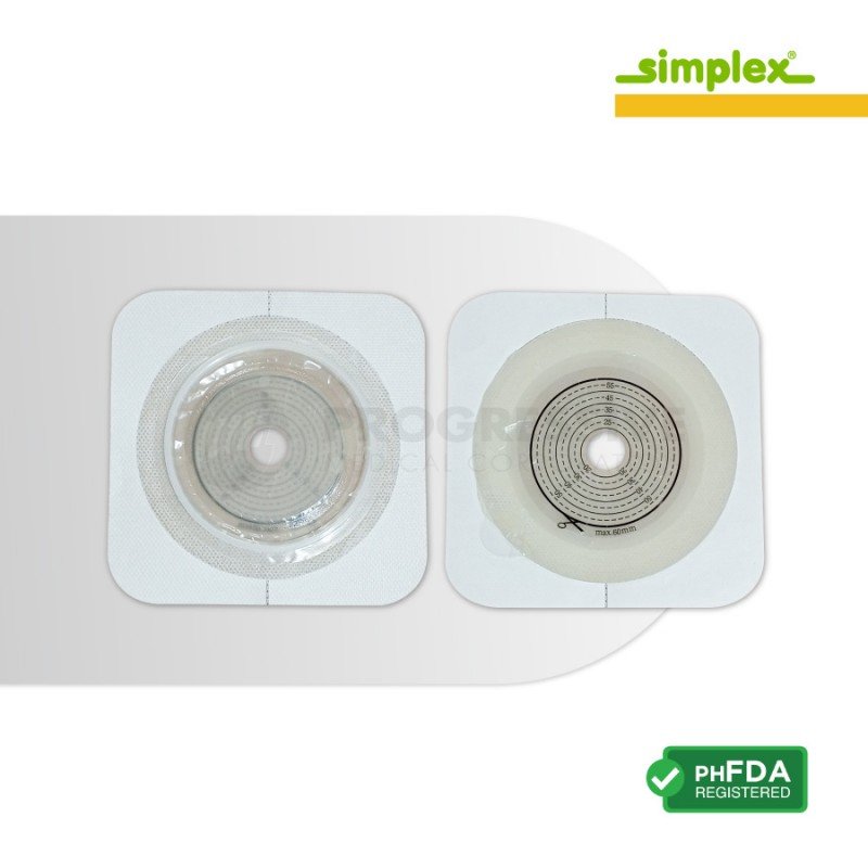 Simplex Baseplate for Simplex Colostomy Bag (sold per box of 10s)