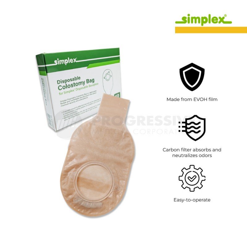 Simplex Colostomy Bundle (sold by set of 10s)
