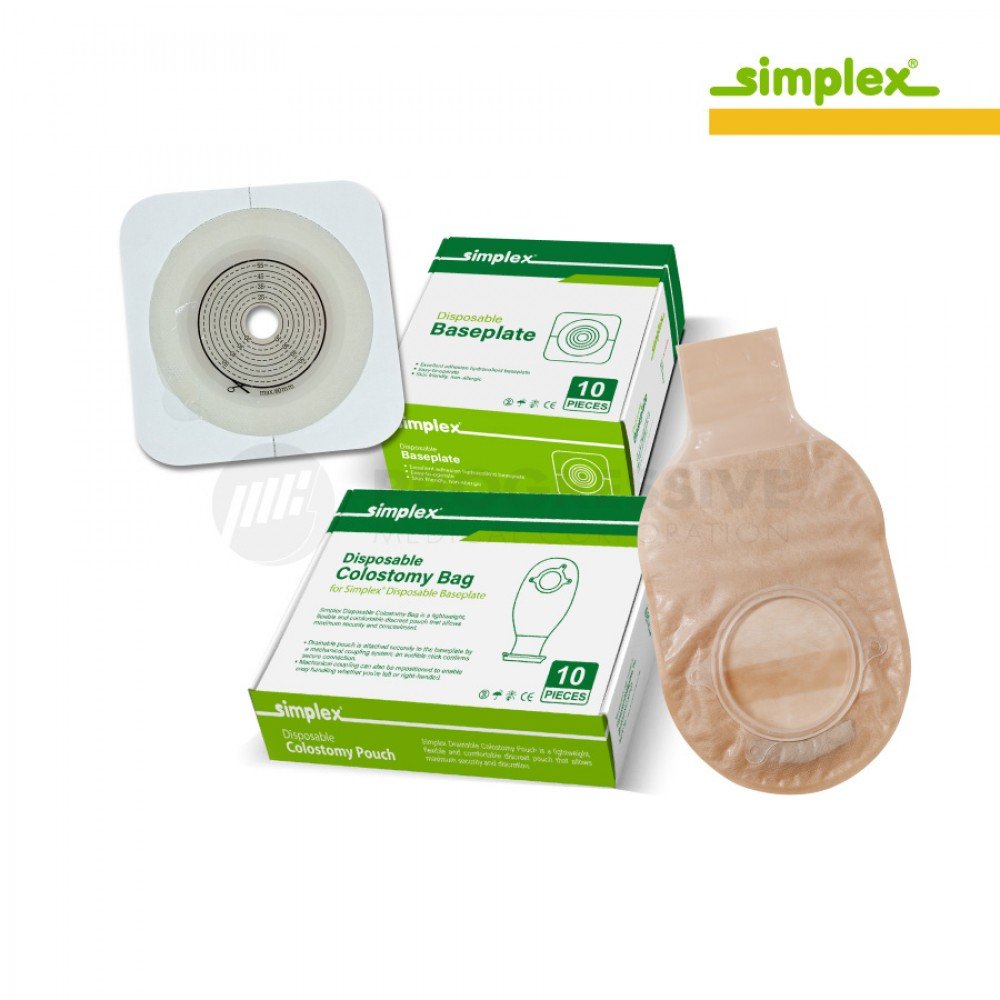 Simplex Colostomy Bundle (sold by set of 10s)