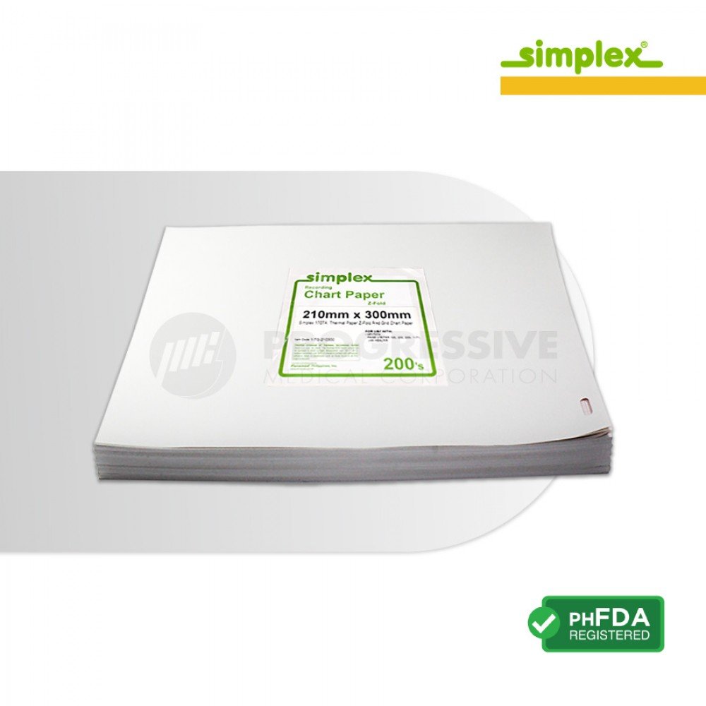 Simplex Thermal Print Paper, 210mm x 300mm (sold per pack of 200s)