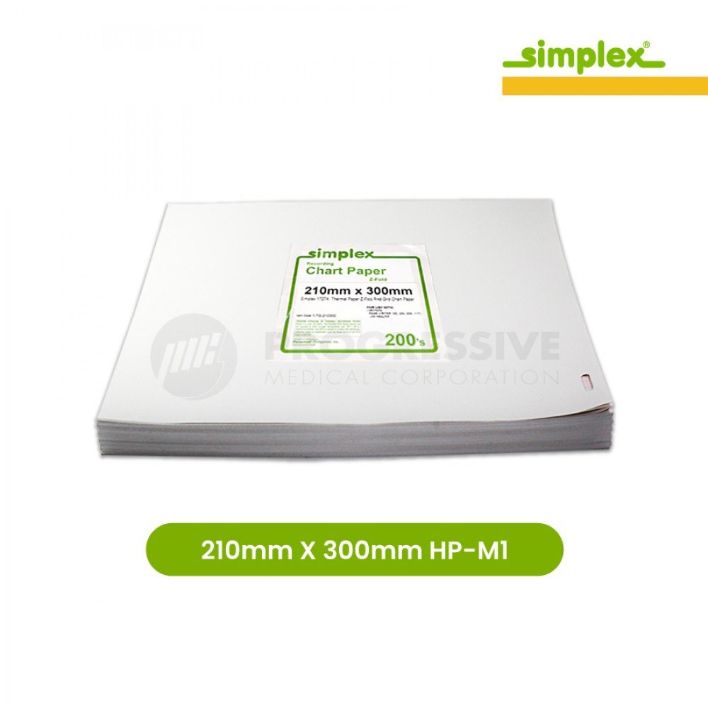 Simplex Thermal Print Paper, 210mm x 300mm (sold per pack of 200s)