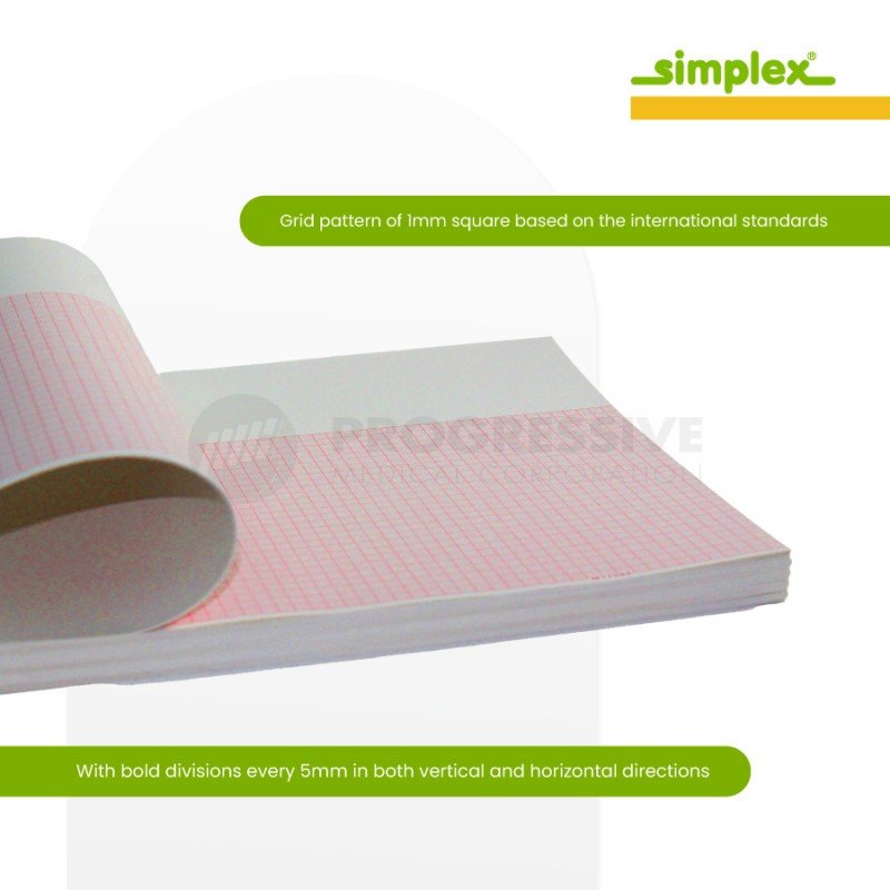 Simplex Thermal Print Paper, 216mm x 280mm (sold per pack of 200s)
