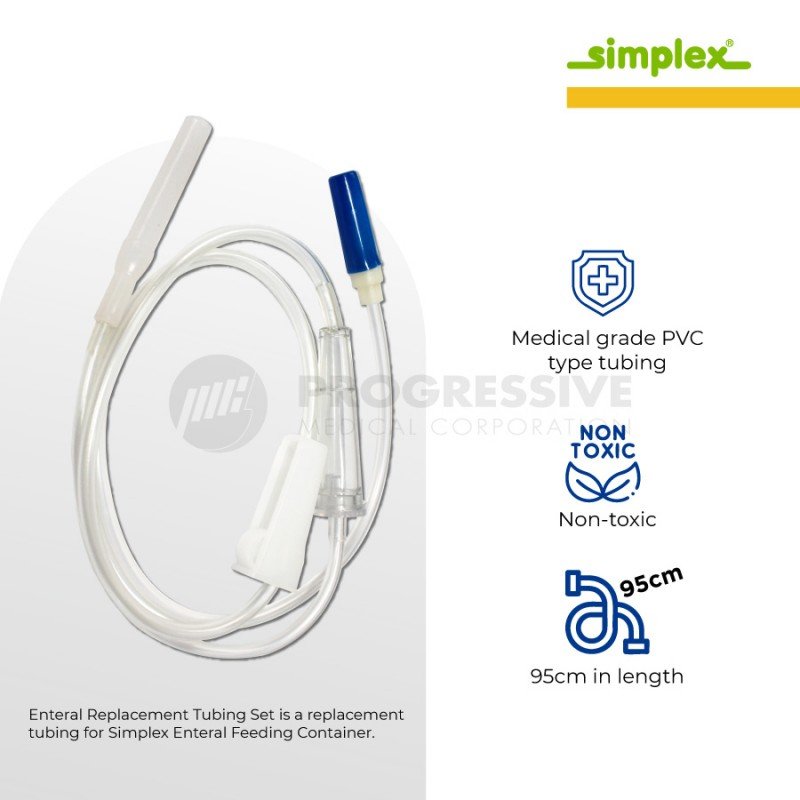 Simplex Enteral Replacement Tubing