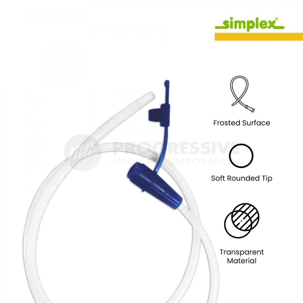 Simplex Feeding Tube, NGT (Sold by box)