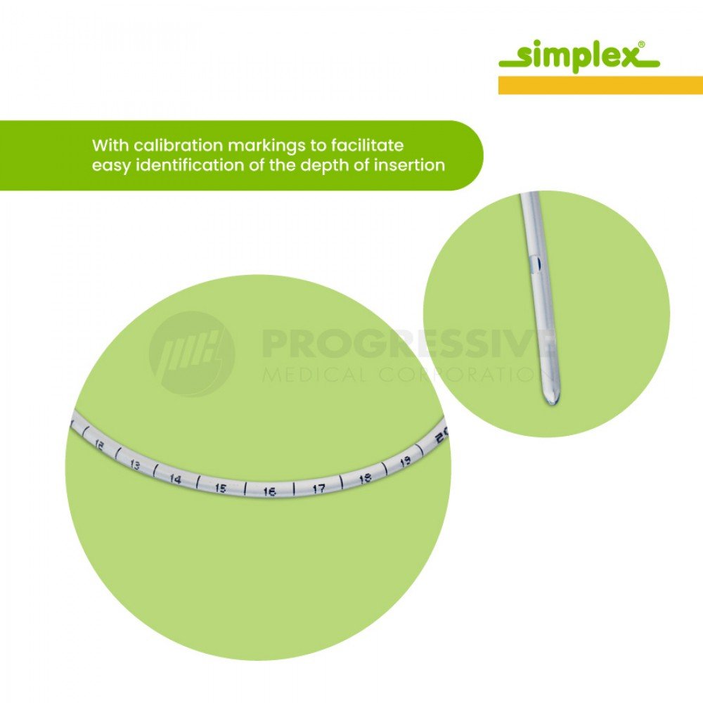 Simplex Feeding Tube with X-ray Line