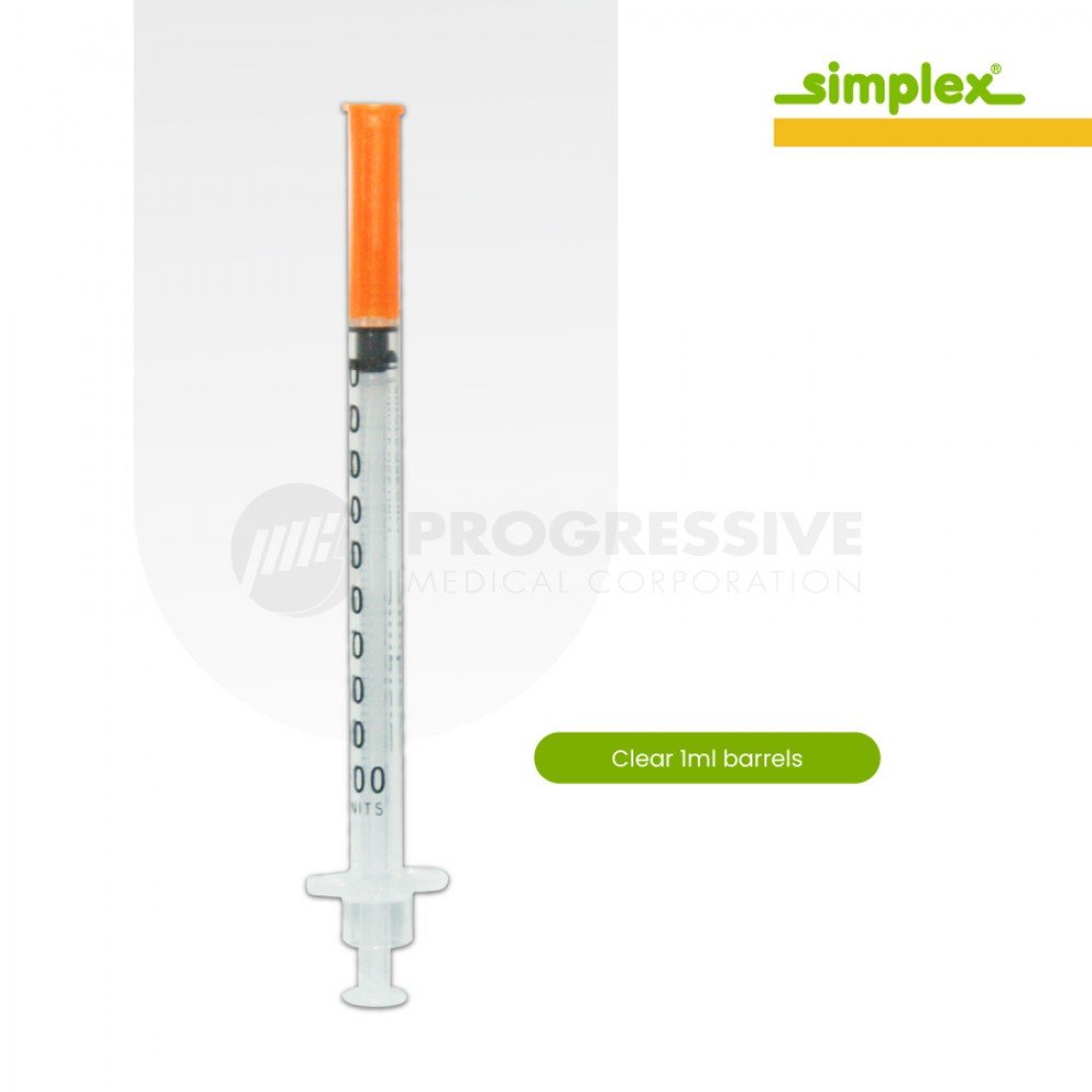 Simplex Insulin Syringe w/ Needle