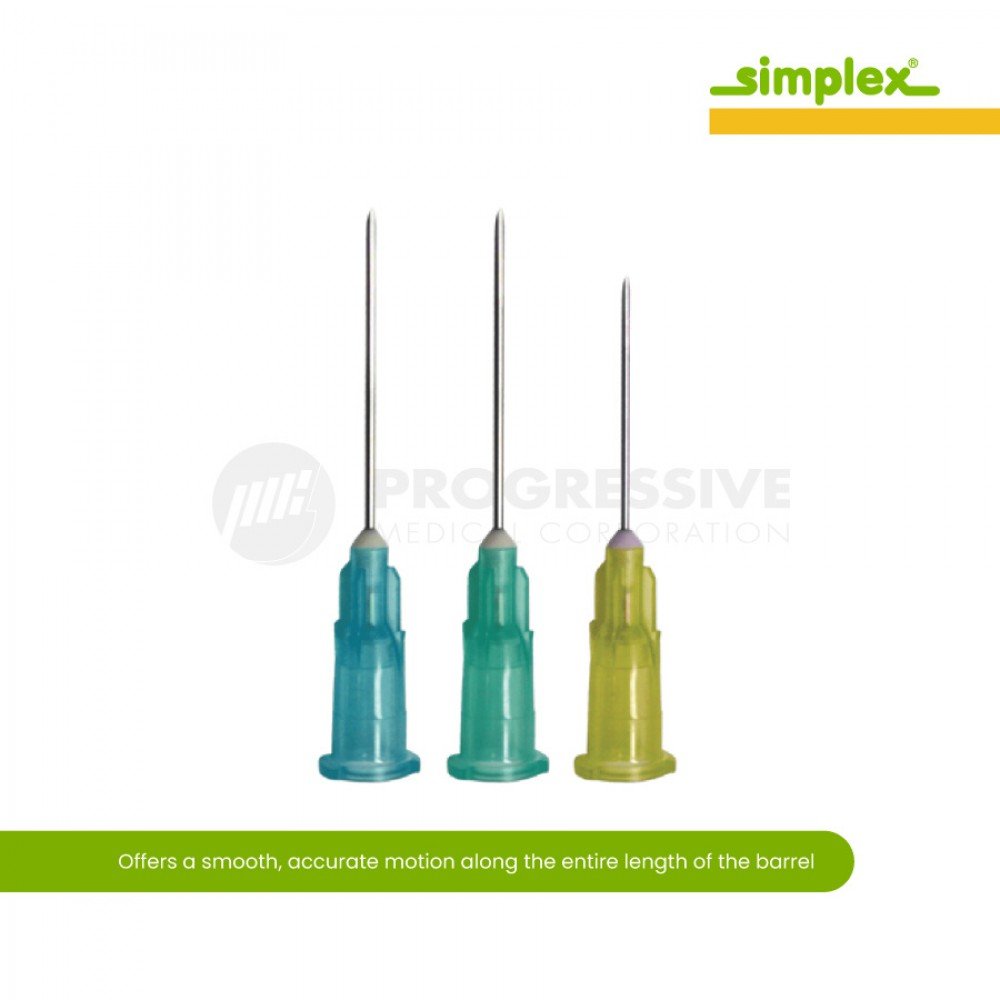 Simplex Disposable Needles (Sold by box of 100s) Simplex Disposable Needles (Sold by box of 100s)