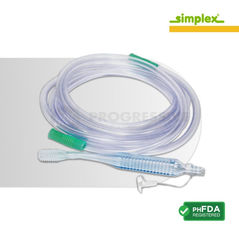 Simplex Silicone Toothbrush with Connecting Tube