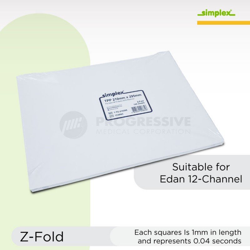 Simplex Thermal Print Paper, 210mm x 295mm (100's)