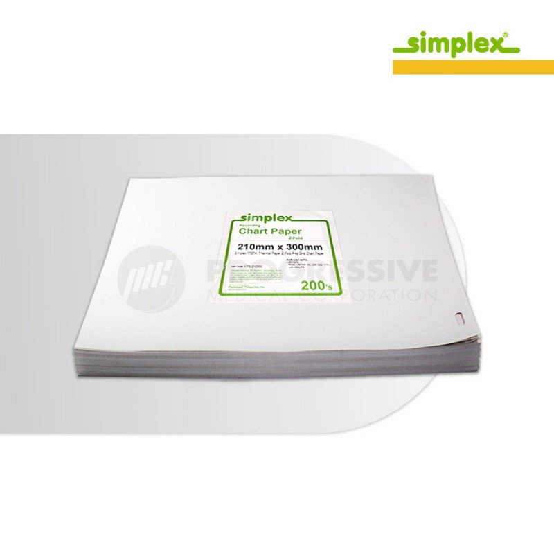 Simplex Thermal Print Paper, 210mm x 300mm (sold per pack of 200s)